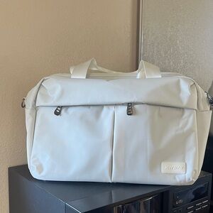 White Joyway Travel Duffel Bag for Women.